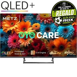 Televisor Metz QLED+ 55MQF7500Z 55'/ Ultra HD 4K/ Smart TV/ WiFi