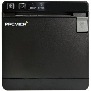 Impresora de Tickets Premier ITP-Front II/ Térmica/ Ancho papel 80mm/ USB-Ethernet/ Negra