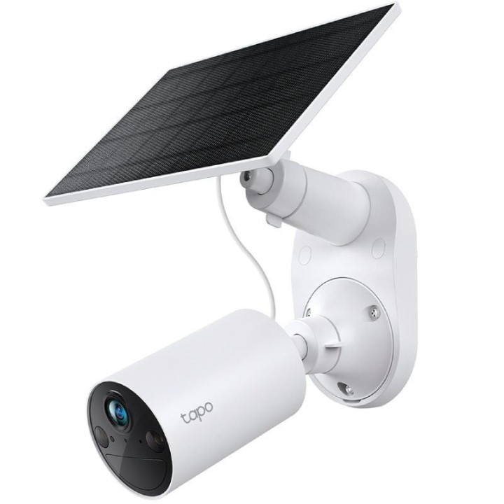 Cámara de Videovigilancia TP-Link Tapo TC82 KIT/ Visión Nocturna/ Control desde APP/ Incluye Panel Solar