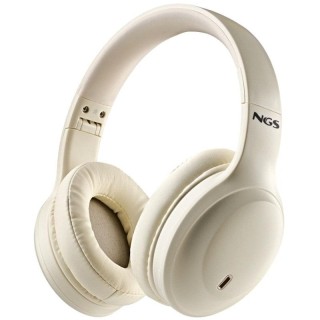 Auriculares Inalámbricos NGS Artica Glacier/ con Micrófono/ Bluetooth/ Beiges