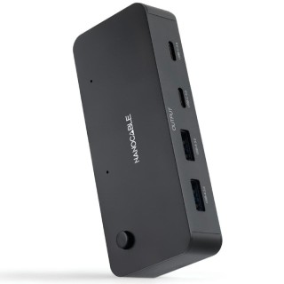 Switch Conmutador USB Nanocable 10.12.0011/ 2x USB/ 2x USB Tipo-C