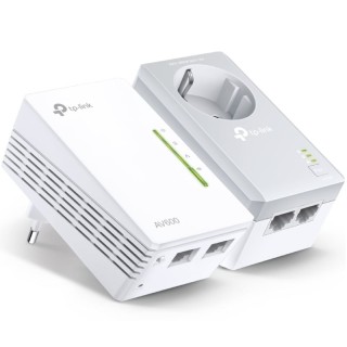 Adaptador Powerline TP-Link TL-WPA4226 KIT AV600 600Mbps/ Alcance 300m/ Pack de 2