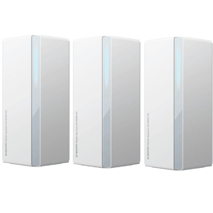 Sistema Mesh Xiaomi System AX3000 NE 3000Mbps/ 2.4GHz 5GHz/ Pack de 3