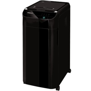 Destructora Fellowes AutoMax 450C/ Corte en Partículas de 4 x 38mm/ Negra