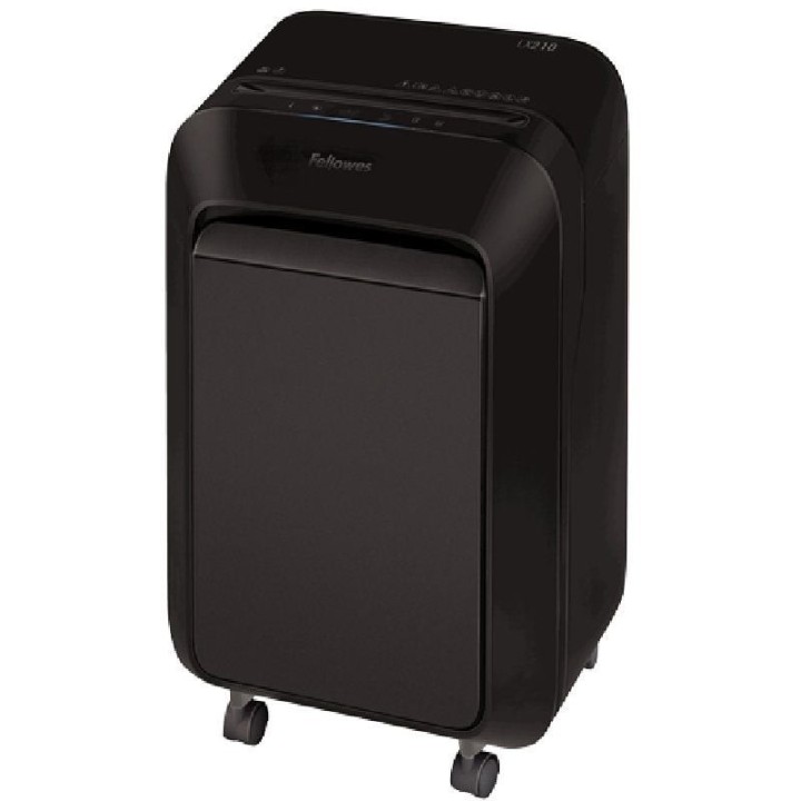 Destructora Fellowes LX210/ Minicorte de 4 x 12mm/ Negra