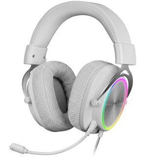 Auriculares Gaming Inalámbricos con Micrófono Mars Gaming MH-FORGE/ Jack 3.5/ Bluetooth/ Blancos