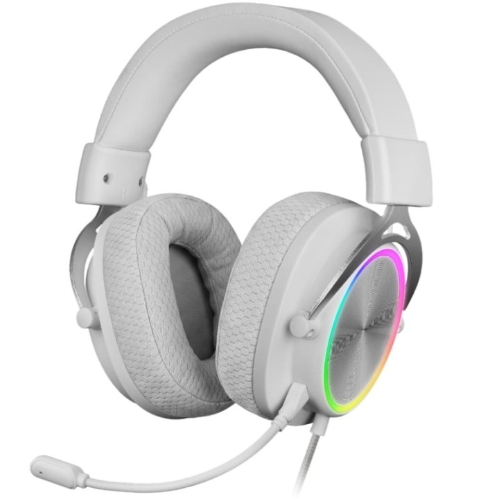 Auriculares Gaming Inalámbricos con Micrófono Mars Gaming MH-FORGE/ Jack 3.5/ Bluetooth/ Blancos