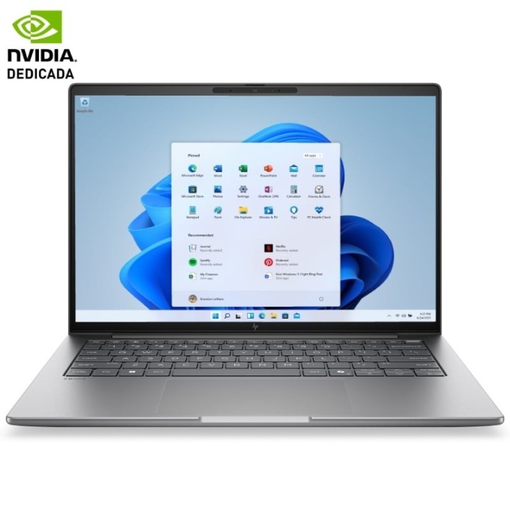 Portátil Workstation HP ZBook 8 G2i Intel Core Ultra 7-356H/ 48GB/ 1TB SSD/ RTX PRO 500 Blackwell/ 14'/ Win11 Pro