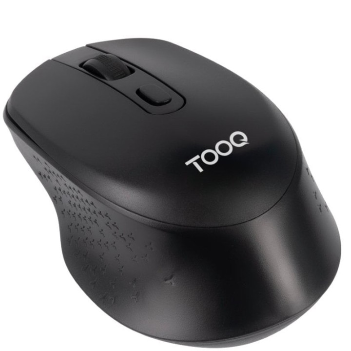 Ratón Inalámbrico TooQ TQMW-1101-B/ Hasta 1600 DPI