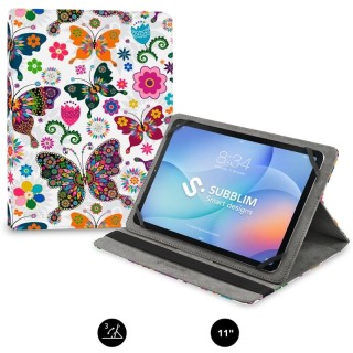 Funda Subblim Trendy Case Mariposas para Tablet de 9.6'-11'