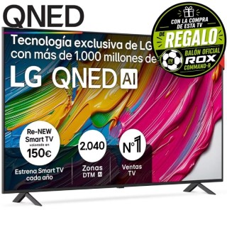 Televisor LG QNED AI QNED80 65QNED80A6A 65'/ Ultra HD 4K/ Smart TV/ WiFi