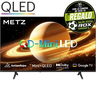Televisor Metz QLED MiniLED 55MNH7000Z 55'/ Ultra HD 4K/ Smart TV/ WiFi