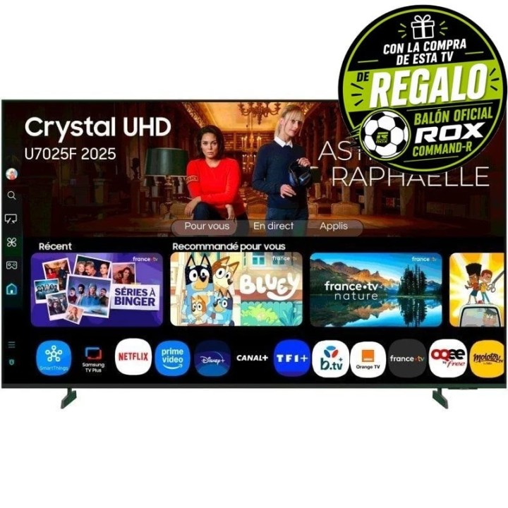 Televisor Samsung Crystal UHD U7025F TU75U7025FK 75'/ UltraHD 4K/ Smart TV/ WiFi