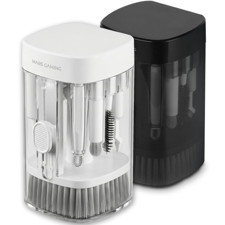 Kit de Limpieza Mars Gaming MAKIT/ 21 en 1/ Blanco