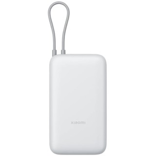 Powerbank 20000mAh Xiaomi Power Bank Integrated Cable/ 22.5W/ Blanco/ Incluye Cable USB Tipo-C