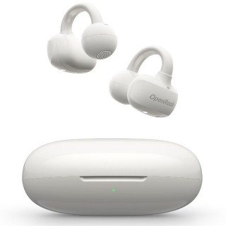 Auriculares Deportivos de Conducción Aérea OpenRock E OPACE02 V2 con estuche de carga/ Autonomía 7h/ Blancos