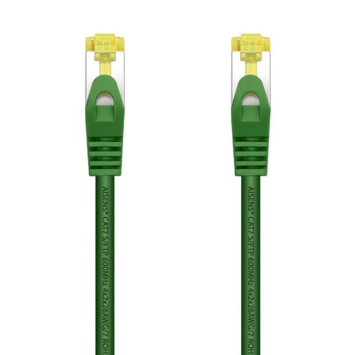 Cable de Red RJ45 SFTP Aisens A146-0483 Cat.7/ 2m/ Verde