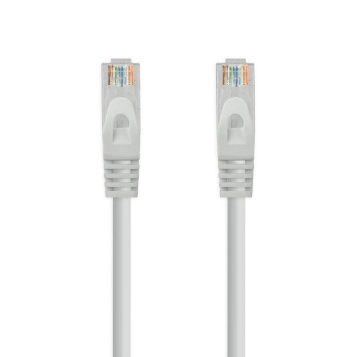 Cable de Red RJ45 UTP Nanocable 10.20.1800-L25 Cat.6A/ LSZH/ 25cm/ Gris
