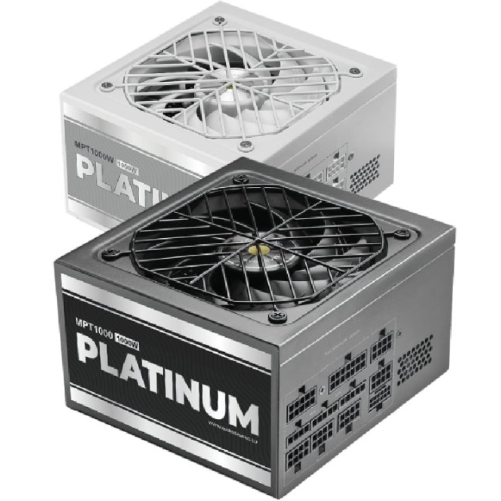 Fuente de Alimentación Mars Gaming MPT1000/ 1000W/ Ventilador 12cm/ ATX 3.1/ PCIe 5.1/ 80 Plus Platinum/ Negra