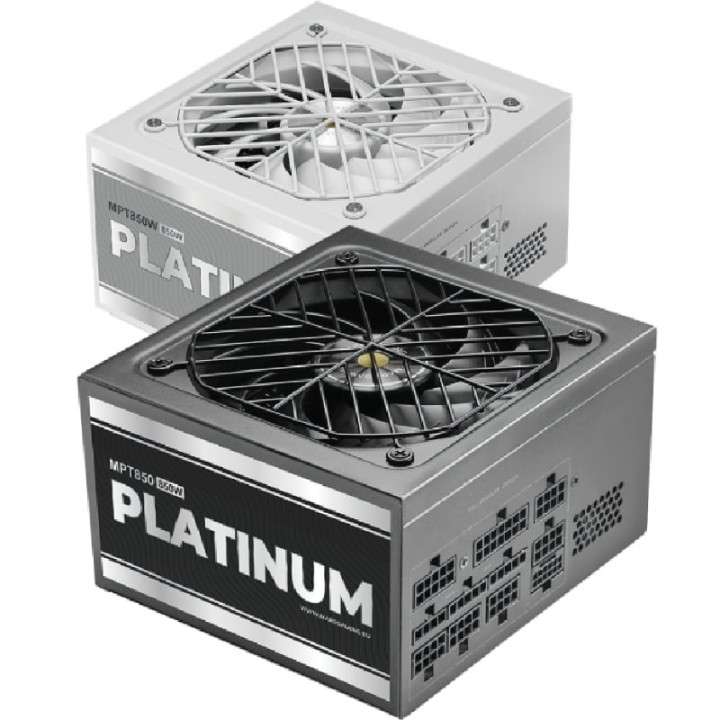 Fuente de Alimentación Mars Gaming MPT850/ 850W/ Ventilador 14cm/ ATX 3.1/ PCIe 5.1/ 80 Plus Platinum/ Negra
