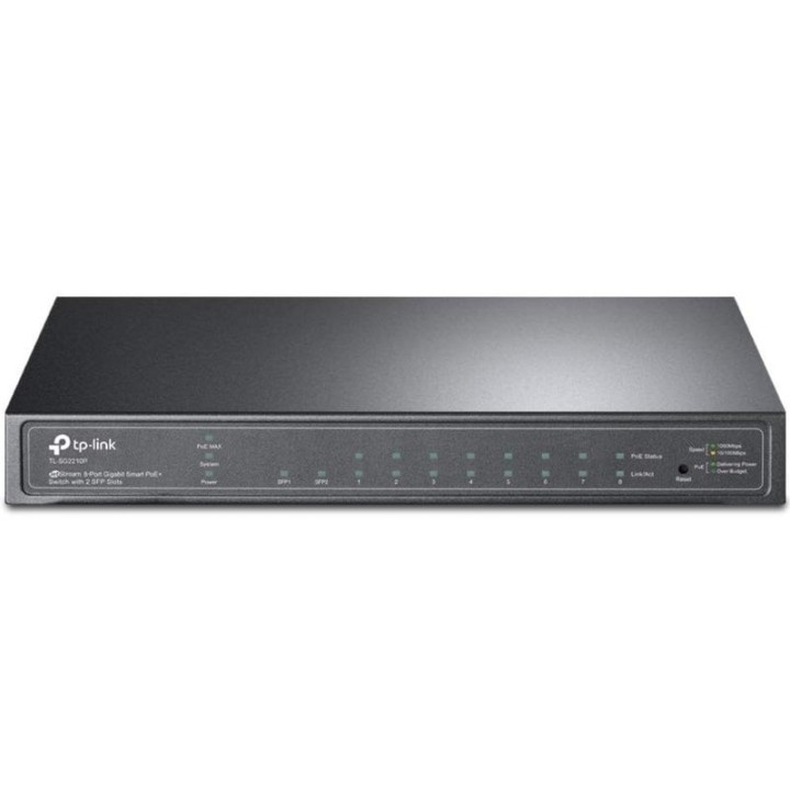 Switch TP-Link Smart Gigabit TL-SG2210P V2 10 Puertos/ RJ-45 10/100/1000 PoE/ SFP