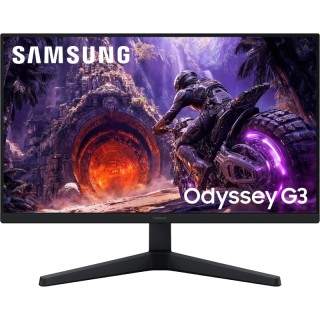 Monitor Gaming Samsung Odyssey G3 S24HG302EU 24'/ Full HD/ 1ms/ 200Hz/ IPS/ Regulable en altura/ Negro