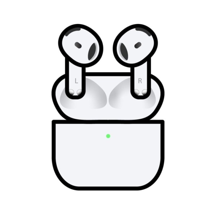Auriculares Bluetooth Apple Airpods 5/ Estuche de Carga Inalambrica