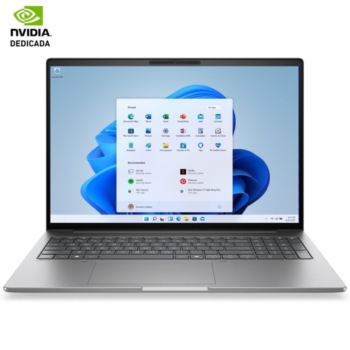 Portátil Workstation HP ZBook 8 G2i Intel Core Ultra 9-386H/ 64GB/ 1TB SSD/ RTX PRO 500 Blackwell/ 16'/ Win11 Pro