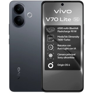 Smartphone Vivo V70 Lite 6GB/ 128GB/ 6.77'/ 5G/ Negro