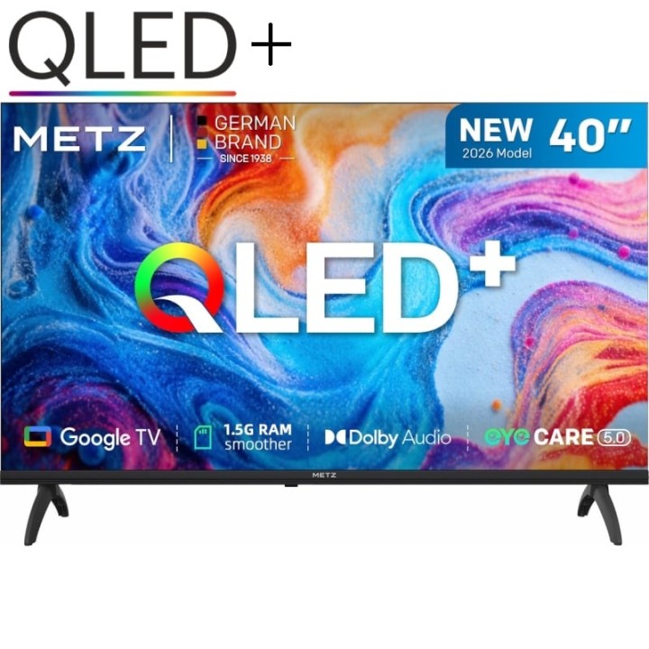 Televisor Metz QLED+ 40MQH7030Z 40'/ Full HD/ Smart TV/ WiFi