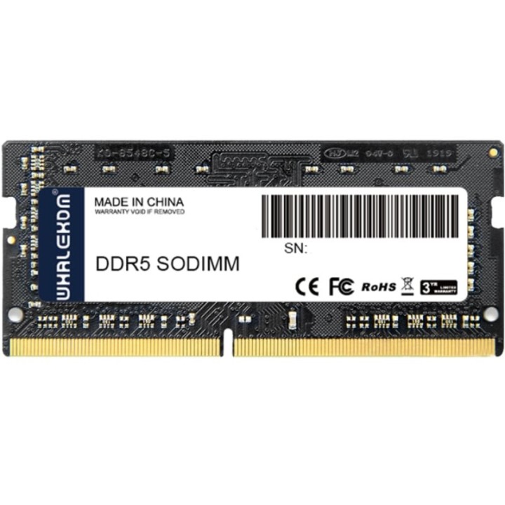 Memoria RAM Whalekom WKL16-5600 16GB/ DDR5/ 5600MHz/ 1.1V/ SODIMM
