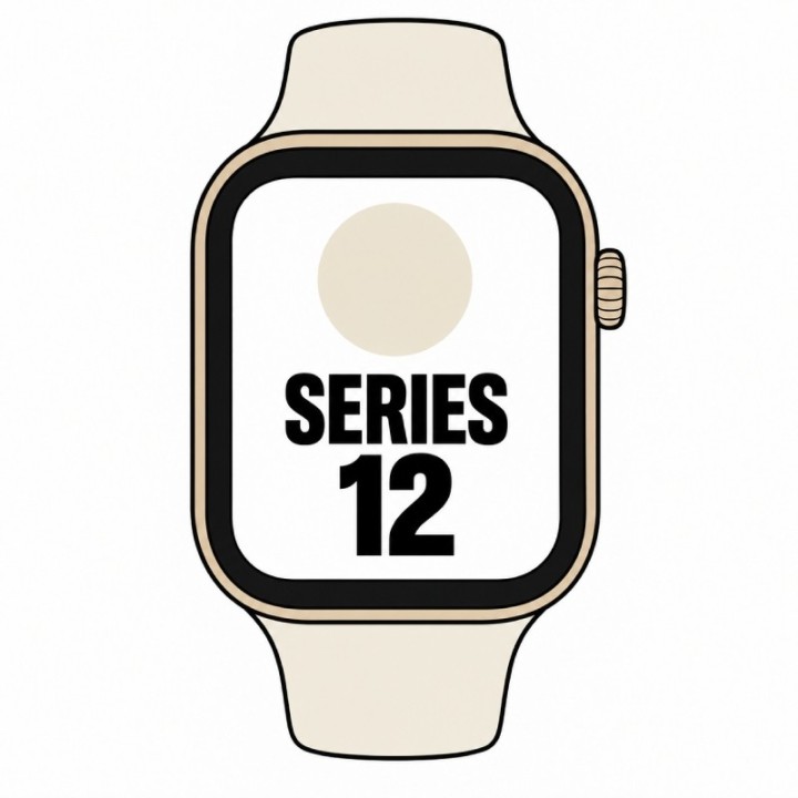 Apple Watch Series 12/ GPS/ 42mm/ Dorado Claro/ Correa Deportiva Arena (S/M)