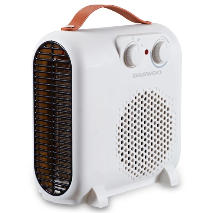 Calefactor / Termoventilador Daewoo DW9515/ 2000W/ Termostato Regulable