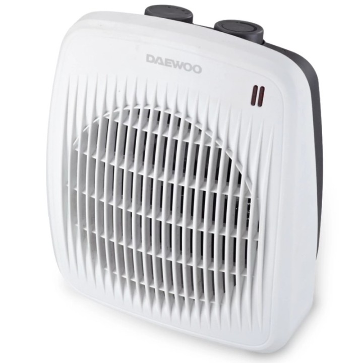 Calefactor / Termoventilador Daewoo DW9516/ 2000W/ Termostato Regulable