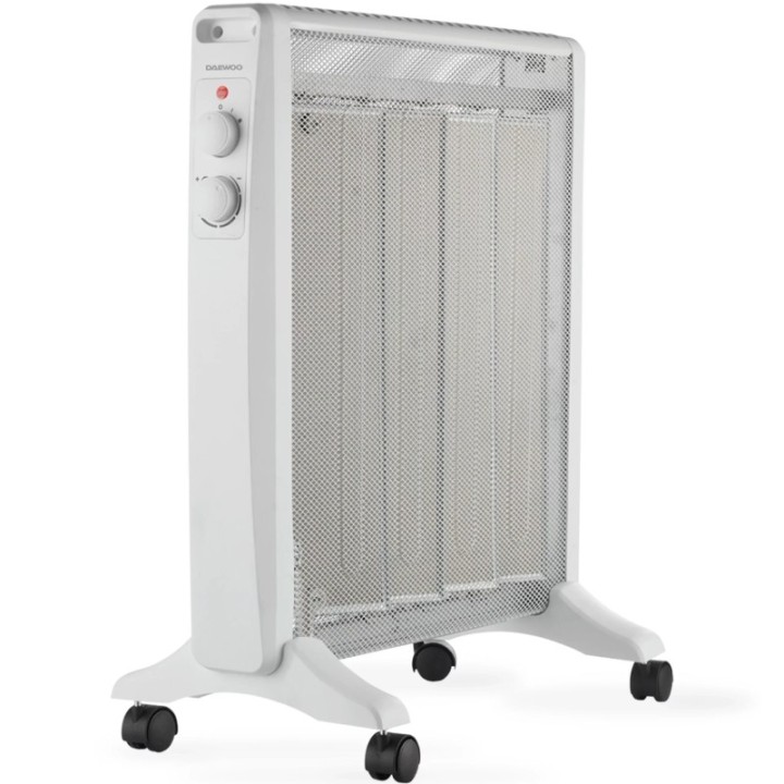 Radiador de Mica Daewoo DW9508/ 2 Potencias/ 1000-2000W